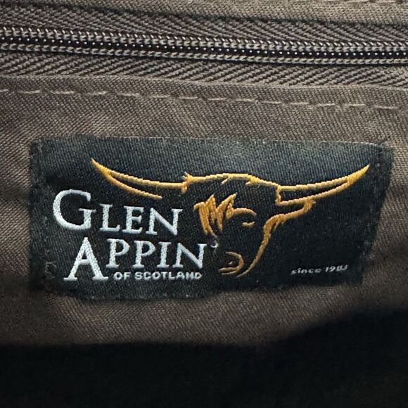 Glen Appin of Scotland Harris Tweed Torridon Wool Multi Plaid Shoulder Bag NWOT - Picture 4 of 14